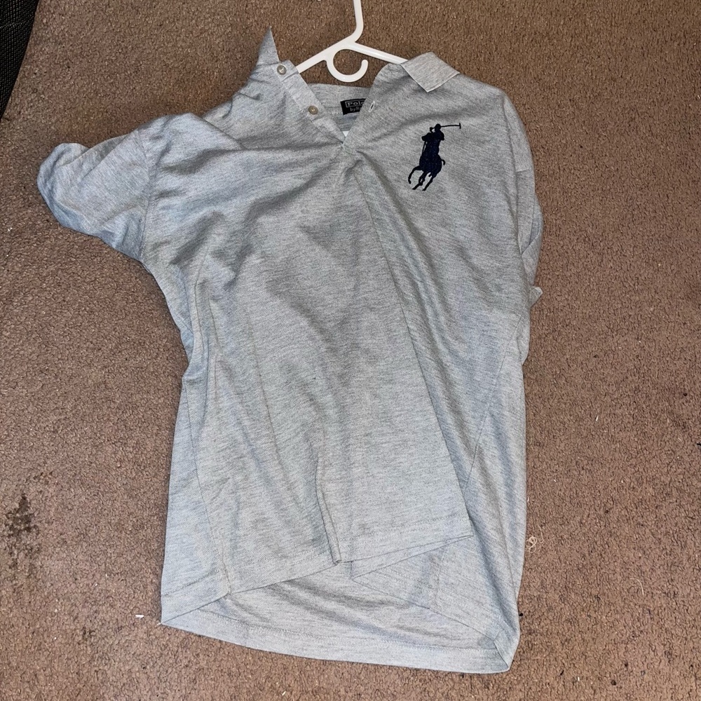 Gray Polo Shirt